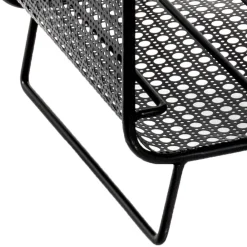 Wohnen Schwarze Möbel|Küchenregale*30x46x24 Kleines Flaschenregal in Schwarz - Selvas