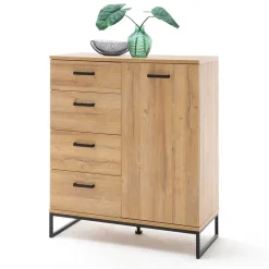 Wohnen 101x116x44 Kombi Kommode mit Bügelgestell - Truvisas