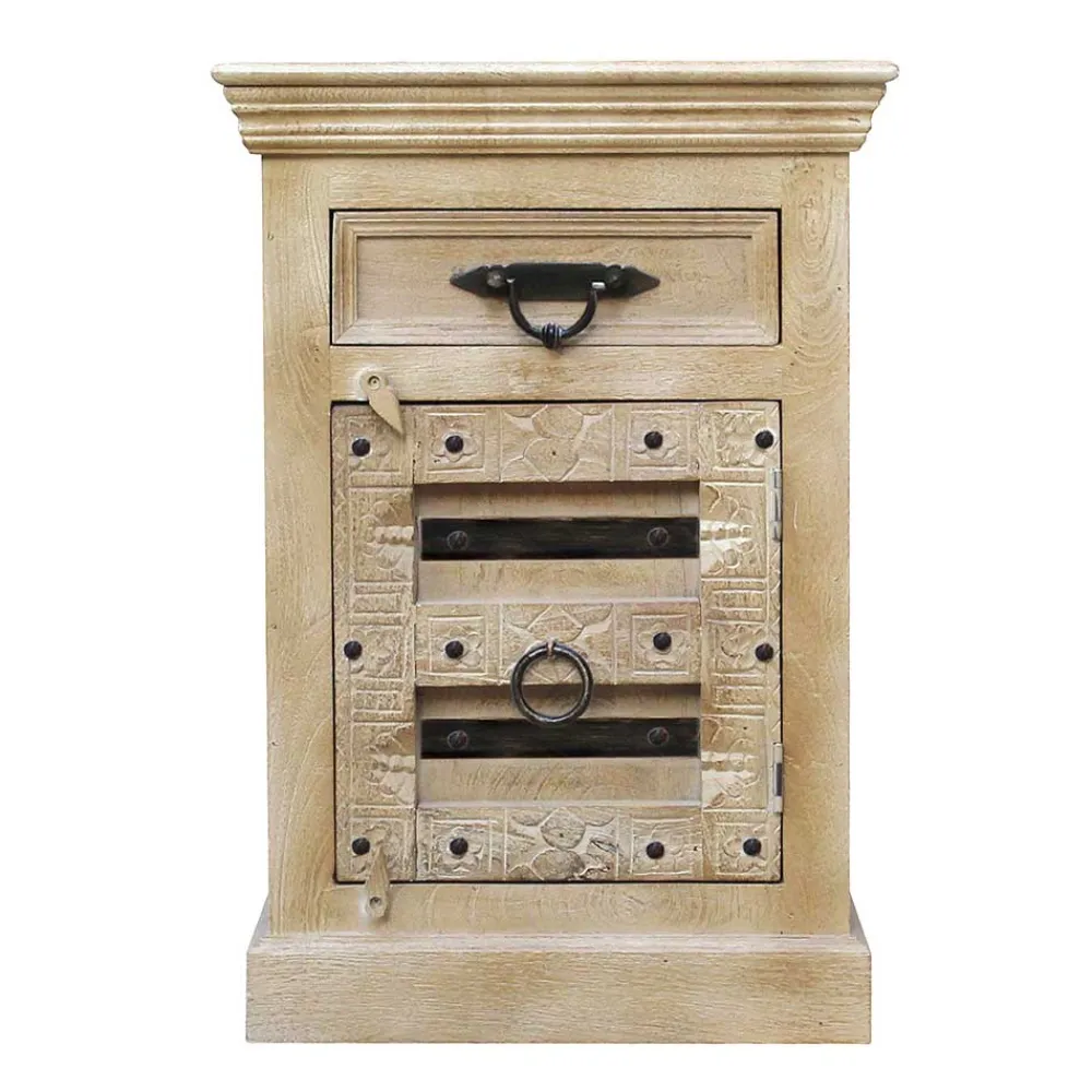 Wohnen Flurkommoden*50x72x35 Kommode im Shabby Chic Design - Abid