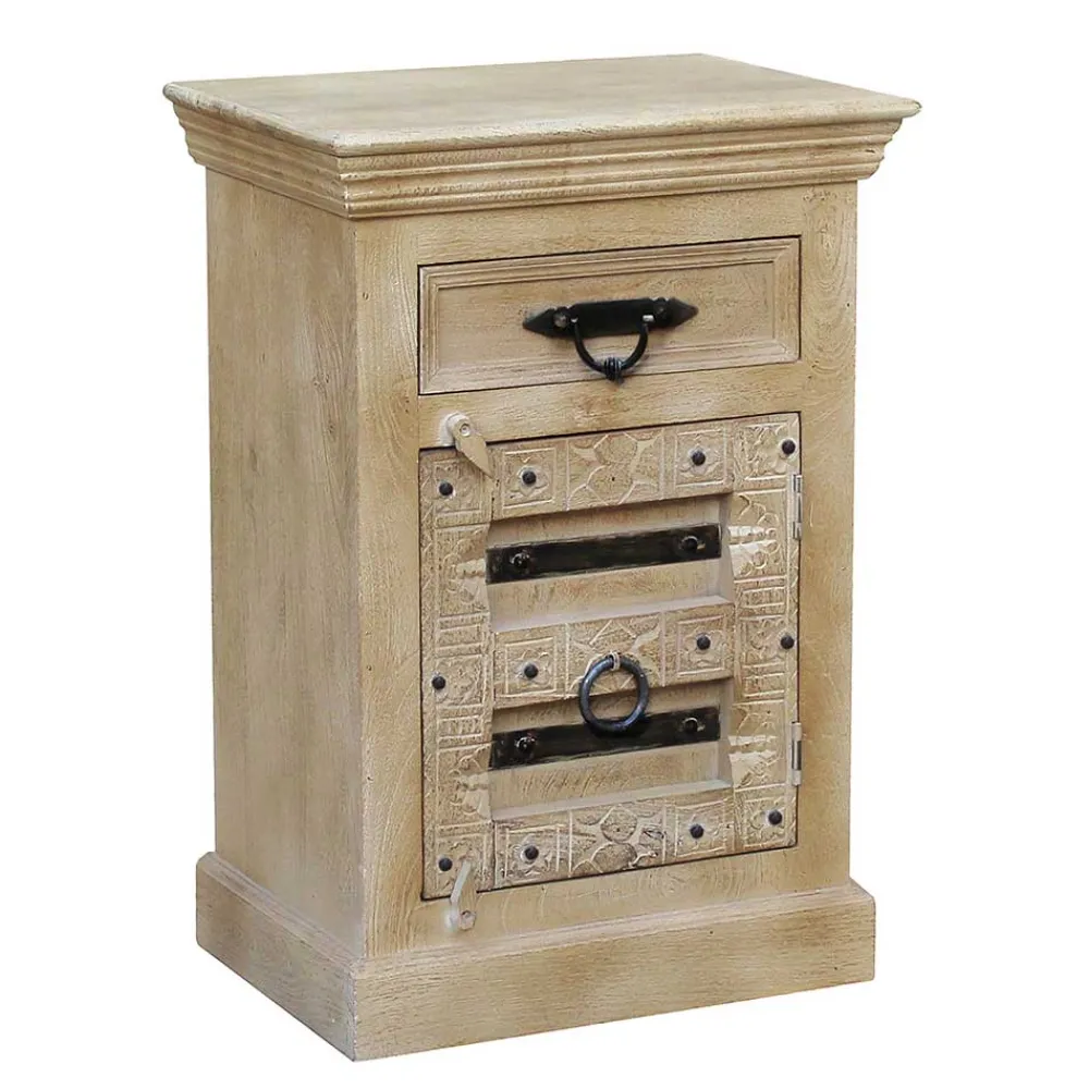 Wohnen Flurkommoden*50x72x35 Kommode im Shabby Chic Design - Abid