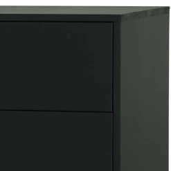 Wohnen Küchenschränke|Flurkommoden*94x93x52 Kommode in Schwarz - Kitchin