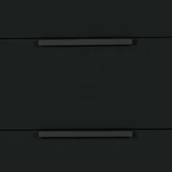 Wohnen Küchenschränke|Flurkommoden*94x93x52 Kommode in Schwarz - Kitchin