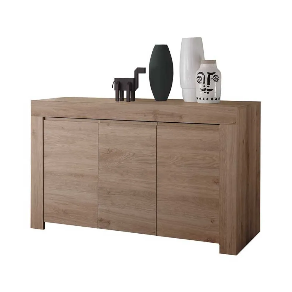 Wohnen 138x81x42 Kommode mit drei Türen - Karika