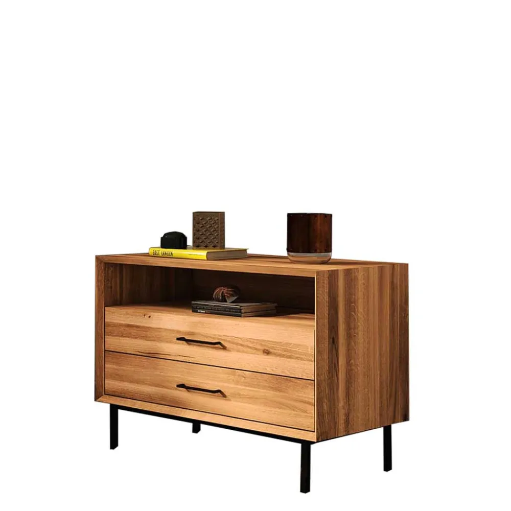 Wohnen Küchenschränke|Sideboards & Kommoden*97x65x45 Kommode mit Fach & 2 Schubladen - Kerfa