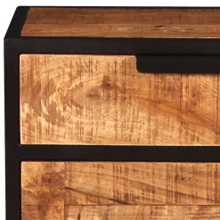 Wohnen 67x62x42 Kommode mit Schublade & Tür - Evradon