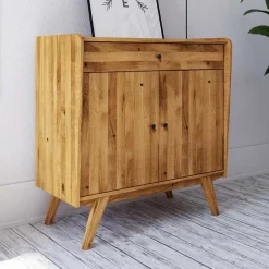 Wohnen Flurkommoden*100x105x50 Kommode mit Schublade - Hardus