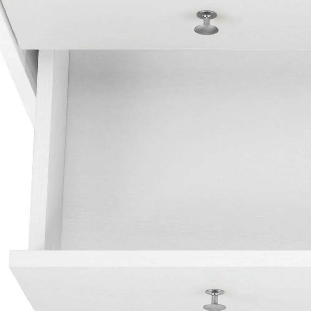 Wohnen 80x80x35 Kommode mit vier Schubladen - Nudion