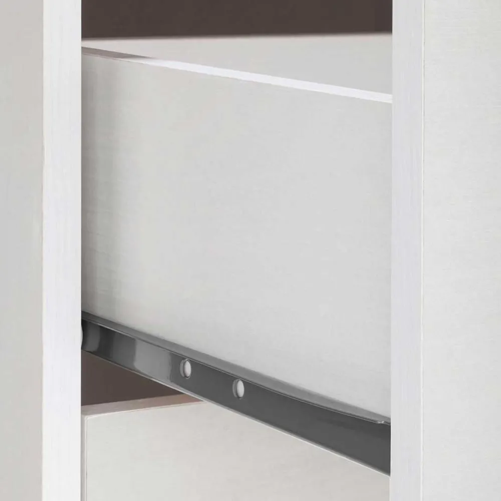 Wohnen 80x80x35 Kommode mit vier Schubladen - Nudion