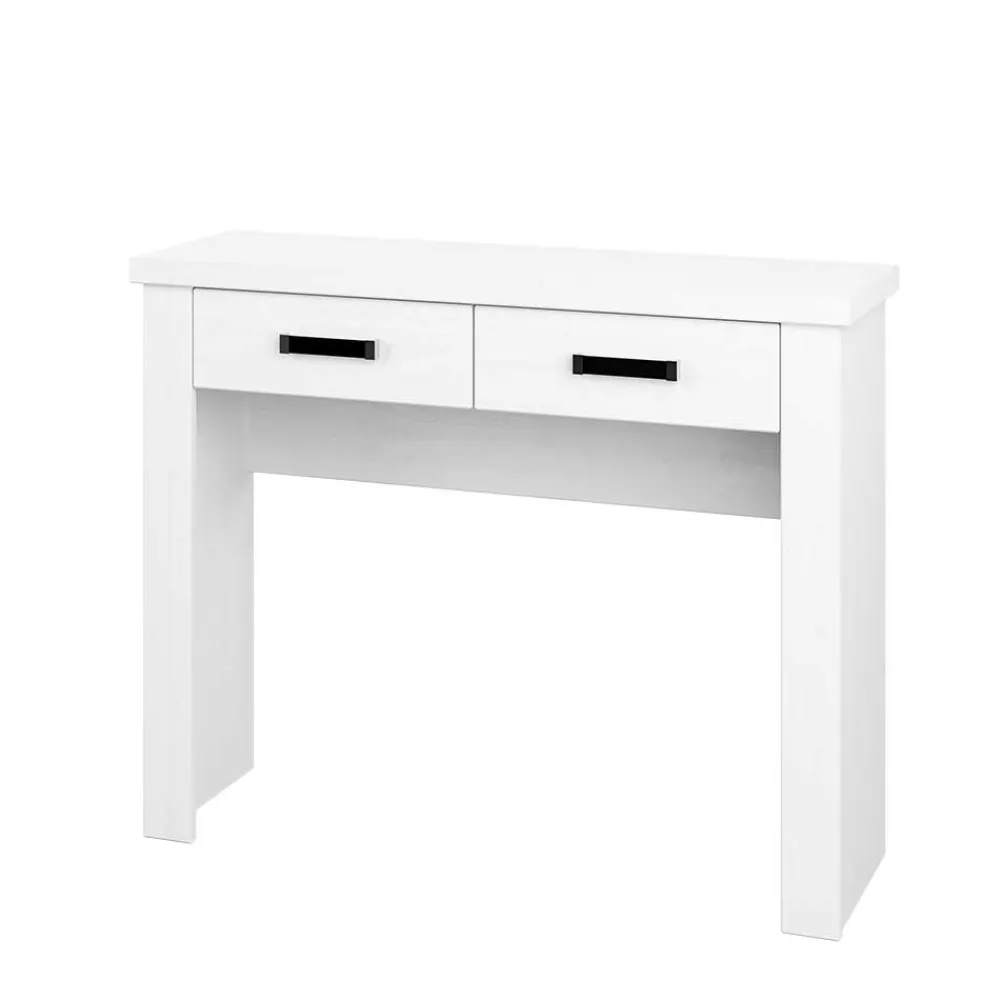 Wohnen Telefontische*100x82x39 Konsole mit zwei Schubladen - Imtreba