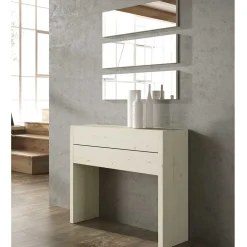 Wohnen Diele Komplett*87x145x29 Konsolentisch & Spiegel Set - Inegrados (vierteilig)