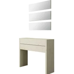Wohnen Diele Komplett*87x145x29 Konsolentisch & Spiegel Set - Inegrados (vierteilig)