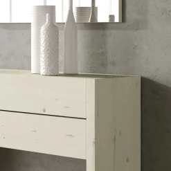 Wohnen Diele Komplett*87x145x29 Konsolentisch & Spiegel Set - Inegrados (vierteilig)