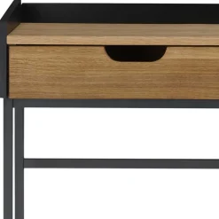 Wohnen Telefontische*100x84x35 Konsolentisch Schreibtisch in Eiche - Sophiea