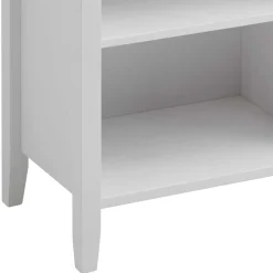 Wohnen Badregale|Esszimmerregale*55x149x35 Landhaus Badregal in Weiß - Satumare