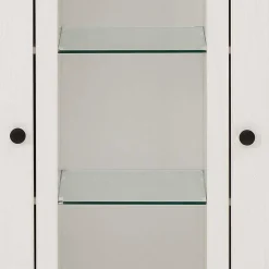 Wohnen Sideboards & Kommoden|Sideboards & Kommoden*120x130x35 Landhaus Highboard in Weiß - Manduza