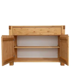 Wohnen 122x88x44 Landhaus Holzkommode aus Kiefer - Delamaro