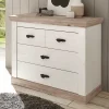 Wohnen Flurkommoden*107x84x45 Landhaus Kommode mit 4 Schubladen - Nedita