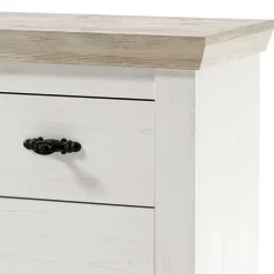 Wohnen Flurkommoden*107x84x45 Landhaus Kommode mit 4 Schubladen - Nedita