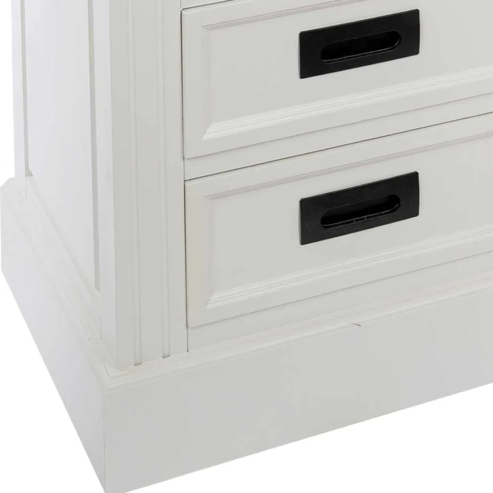 Wohnen Flurkommoden*114x77x41 Landhaus Kommode mit acht Schubladen - Bleaks