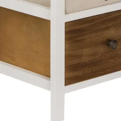 Wohnen 38x74x28 Landhaus Kommode mit vier Schubladen - Amare