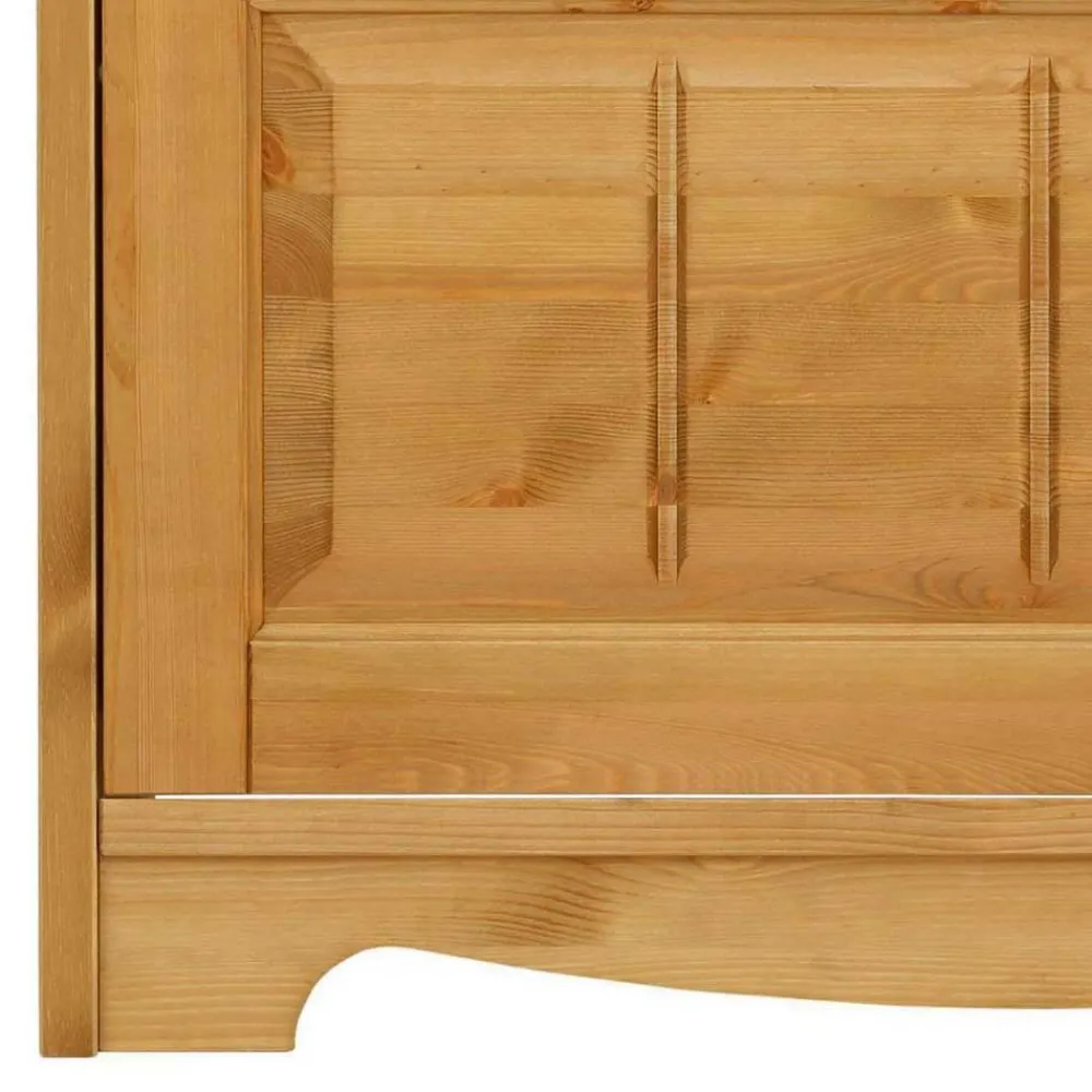 Wohnen Schuhschränke*85x109x37 Landhaus Schuhkommode aus Kiefer - Ostanzia