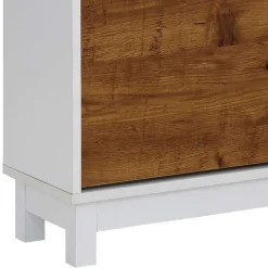 Wohnen Schuhschränke*92x100x25 Landhaus Schuhschrank mit 4 Klappen - Volbra