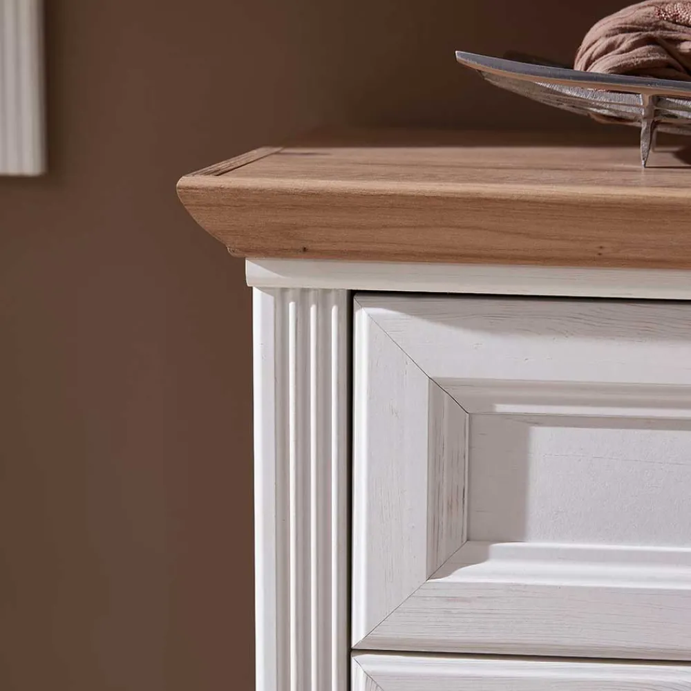 Wohnen Schuhschränke*93x102x41 Landhaus Schuhschrank mit Schublade - Nurelcas