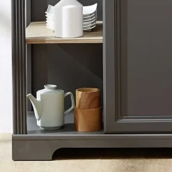 Wohnen Sideboards*171x102x48 Landhaus Sideboard in Grau - Thumbs