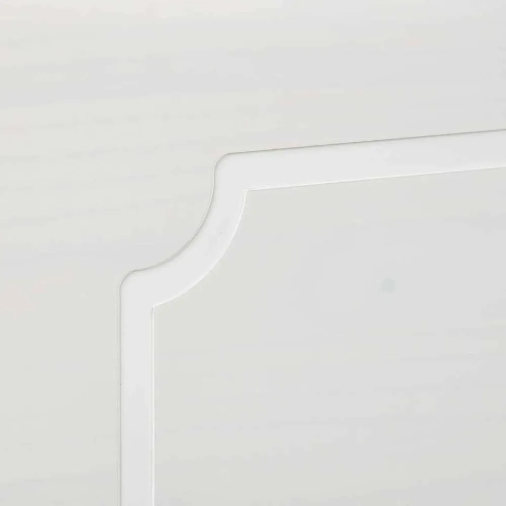 Wohnen 89x53x47 Landhaus Truhe in Weiß - Vaslui