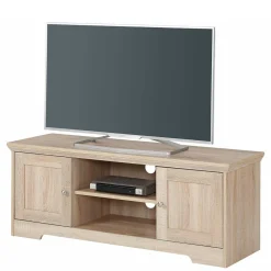 Wohnen Sideboards & Kommoden|Landhausmöbel*120x45x40 Landhaus TV Element in Eiche Holzdekor - Rienva