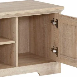 Wohnen Sideboards & Kommoden|Landhausmöbel*120x45x40 Landhaus TV Element in Eiche Holzdekor - Rienva