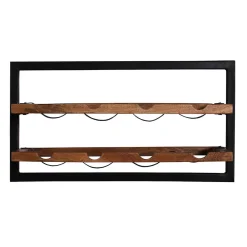 Wohnen 65x25x35 Loft Weinregal für die Wand - Mendoza