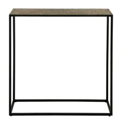 Wohnen Telefontische*75x75x25 Metall Konsolentisch in Bronze - Christine