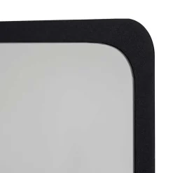 Wohnen Schwarze Möbel|Loft Möbel*50x130x10 Metallspiegel mit Ablage - Carlisa