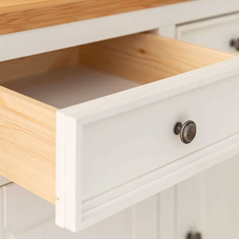 Wohnen 167x85x45 Modern Country Sideboard zweifarbig - Vitablo