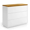 Wohnen 90x75x36 Moderne Kommode mit Push to open - Vintilias