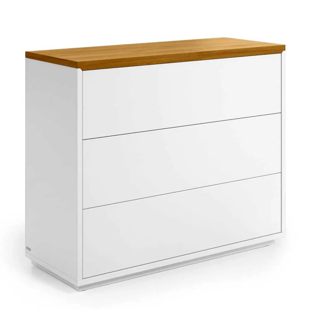 Wohnen 90x75x36 Moderne Kommode mit Push to open - Vintilias