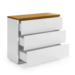 Wohnen 90x75x36 Moderne Kommode mit Push to open - Vintilias