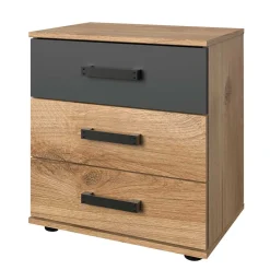 Wohnen Sideboards & Kommoden|Kommoden*52x58x38 Nachtkommode in Plankeneiche Optik - Enegal