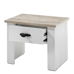 Wohnen 58x45x40 Nachtkonsole mit Schublade - Nedita