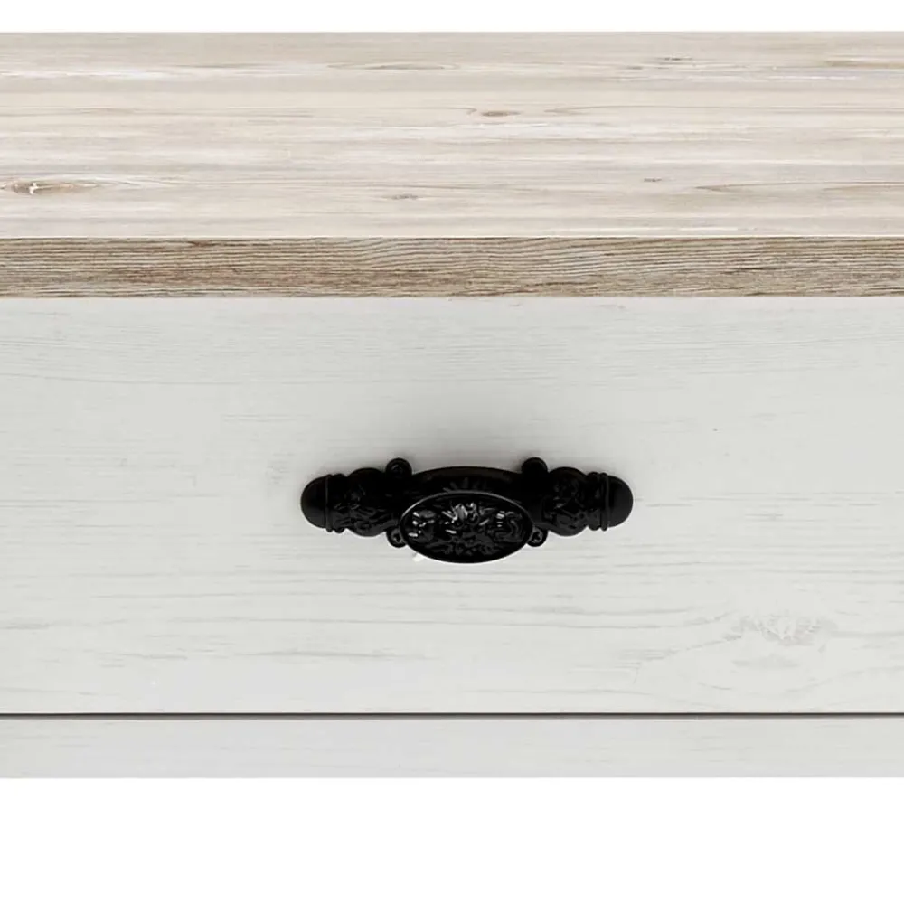 Wohnen 58x45x40 Nachtkonsole mit Schublade - Nedita