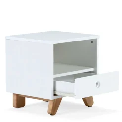 Kinder Wohnen 40x40x35 Nachtschrank mit Fach & Schublade - Kinfada