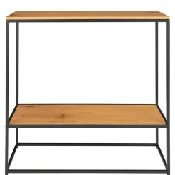 Wohnen Telefontische*80x80x36 Regal Konsolentisch in Eiche Optik - Genyna