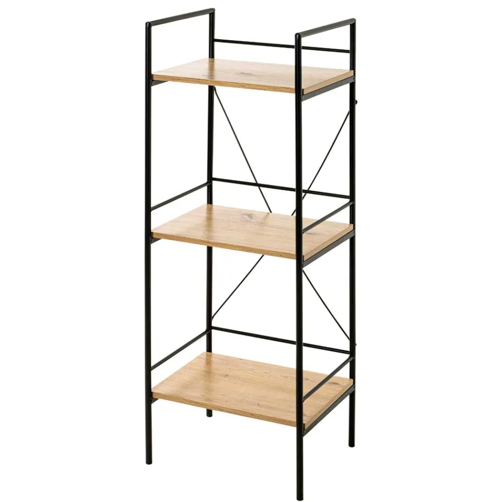 Wohnen 34x96x27 Regal mit drei Böden in Eiche - Cambossa