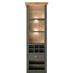 Wohnen 68x207x45 Regal mit Schublade & 11 Fächern - Eylan