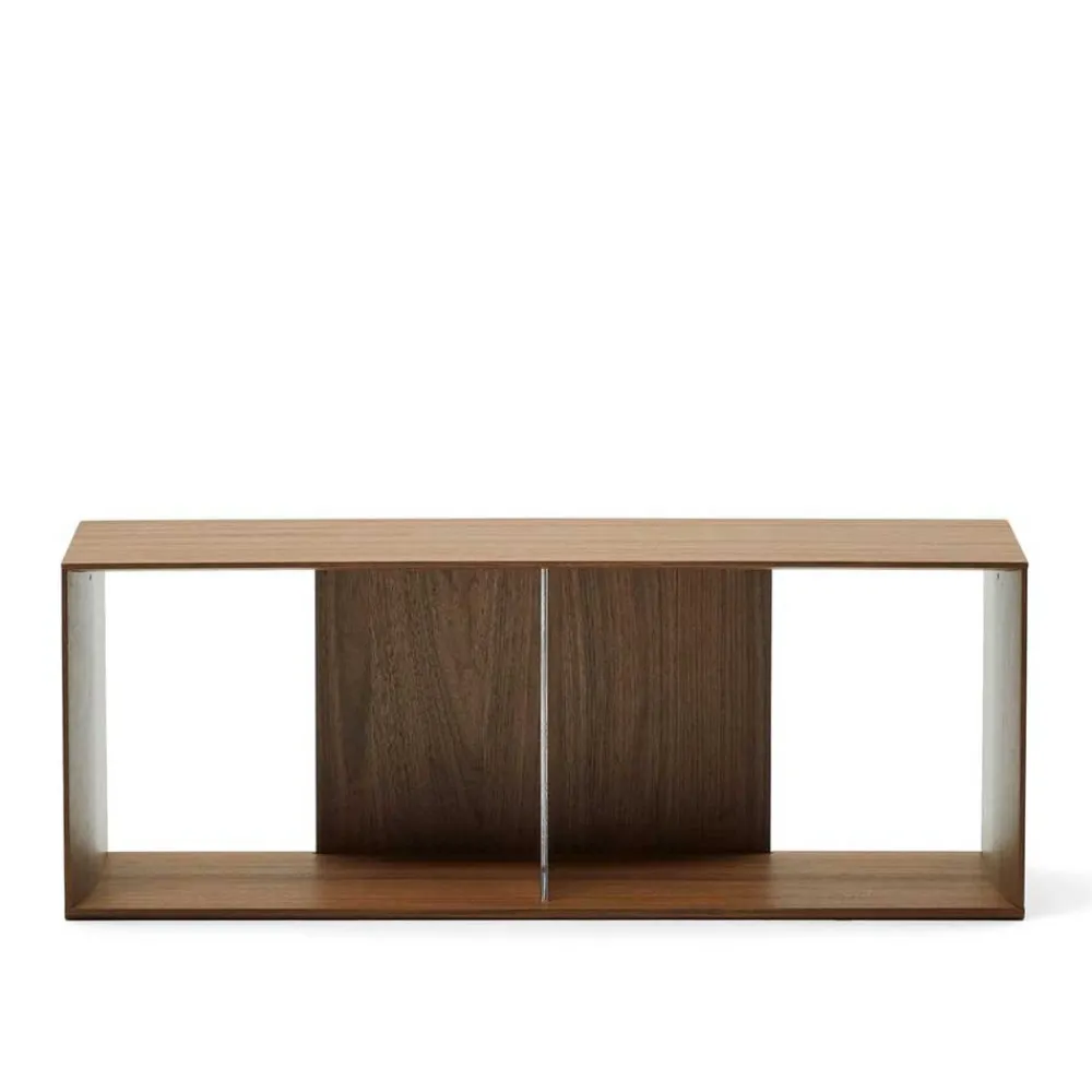 Wohnen 101x38x30 Regel Element in Nussbaum Furnier - Lician