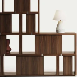 Wohnen 101x38x30 Regel Element in Nussbaum Furnier - Lician