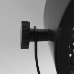 Wohnen 20x60x20 Retro Tischleuchte in Schwarz - Nadelles