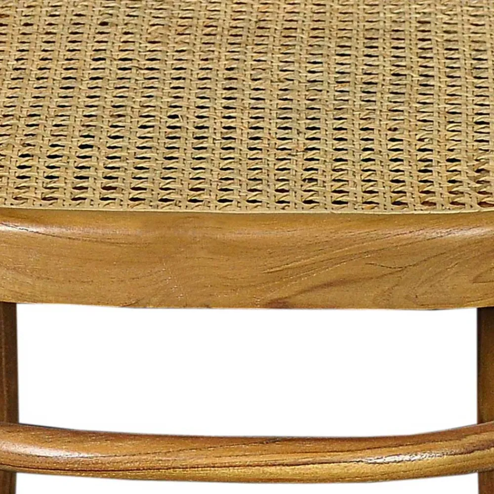 Wohnen Retro Möbel|Küchenstühle*44x93x53 Retrostuhl aus Teakholz - Adne