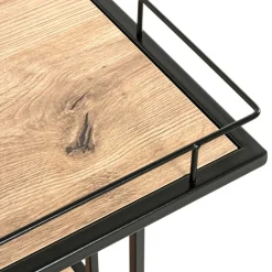 Wohnen Servierwagen|Teewagen*45x60x45 Rollbarer Beistelltisch quadratisch - Jonida